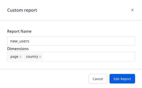 Google Analytics credentials