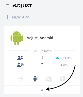 Adjust app token